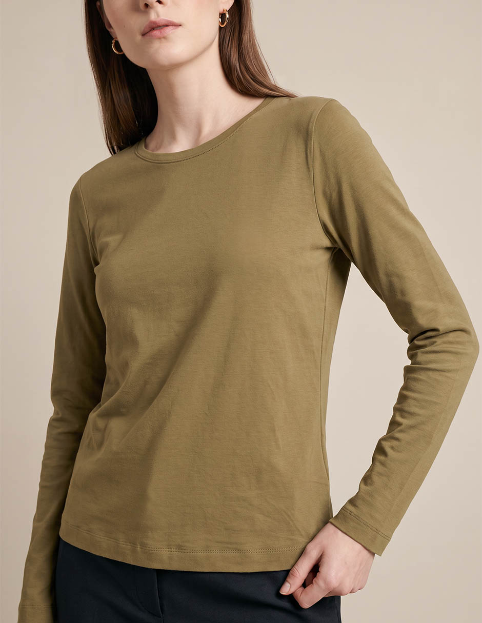 Playera manga larga para mujer 3
