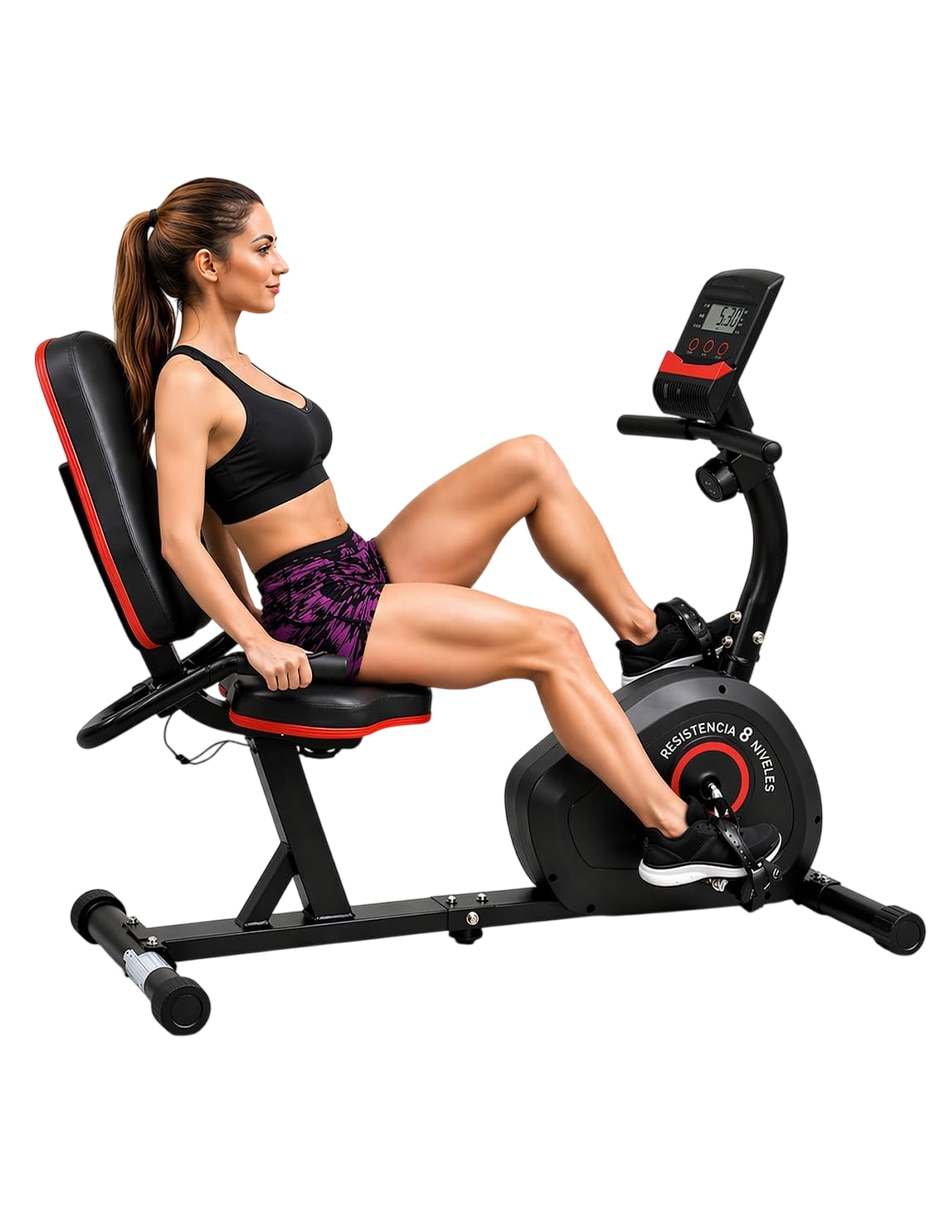 Bicicleta fija reclinada abs 5
