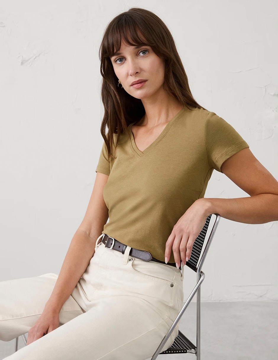 Playera manga corta para mujer Playera manga corta para mujer