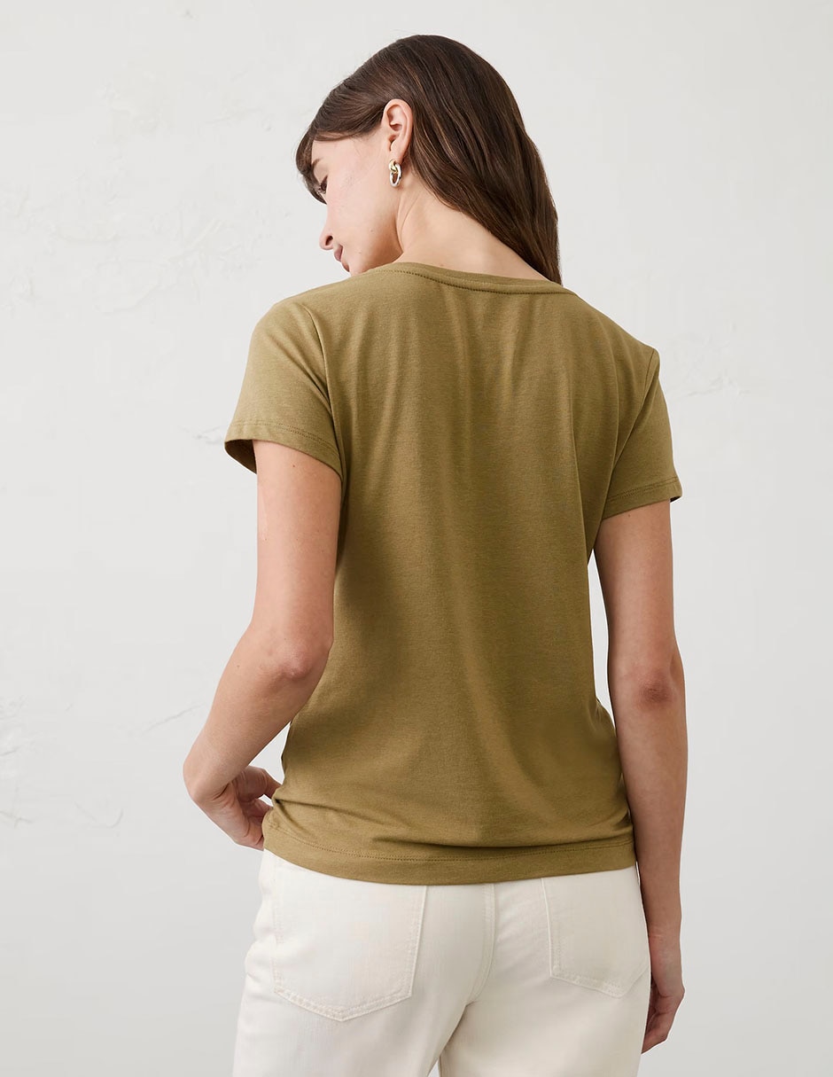 Playera manga corta para mujer 2