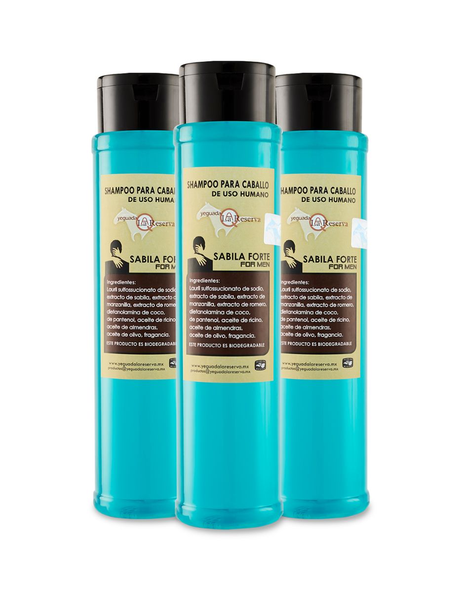 Shampoo anticaída para cabello todo tipo sábila forte crecimiento de cabello Shampoo anticaída para cabello todo tipo sábila forte crecimiento de cabello