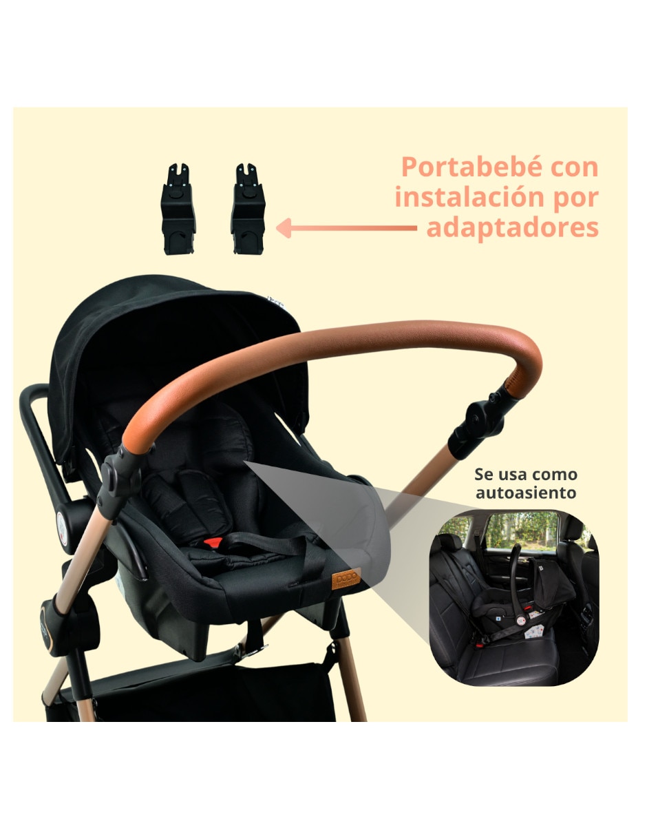 Carriola con portabebé Dodod Baby plegable