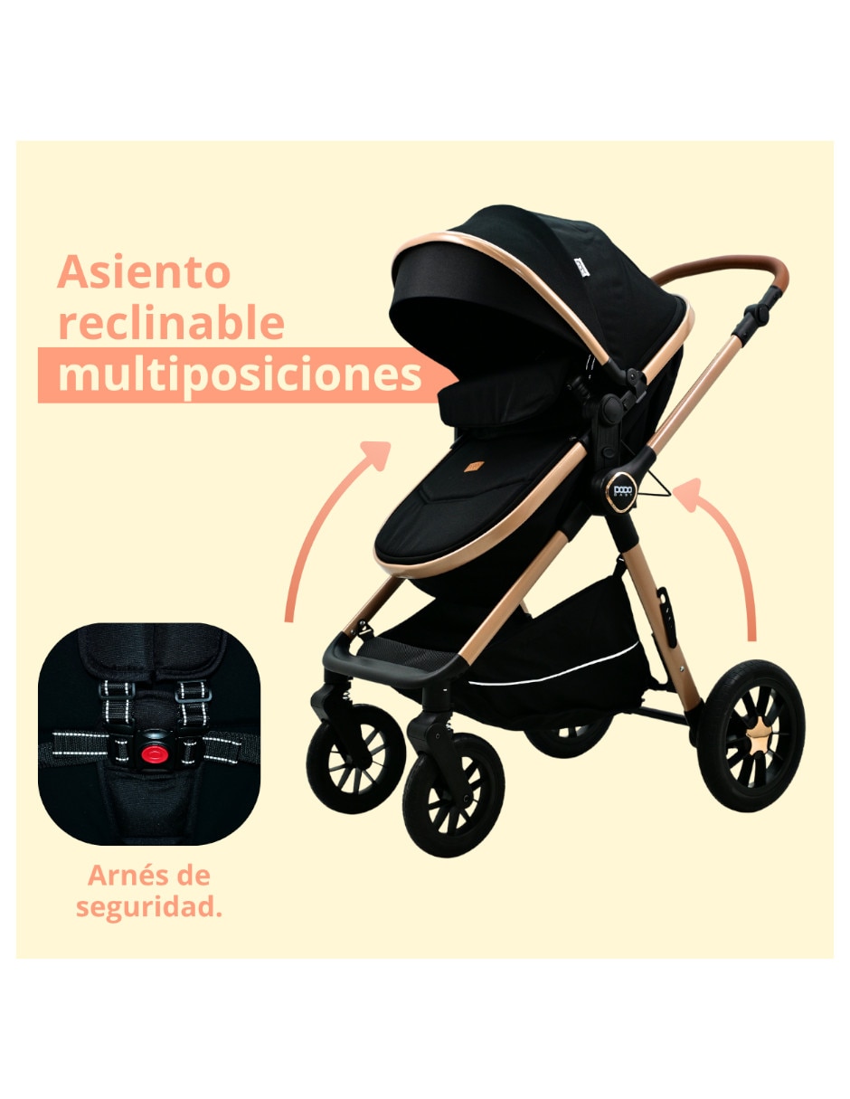 Carriola con portabebé Dodod Baby plegable