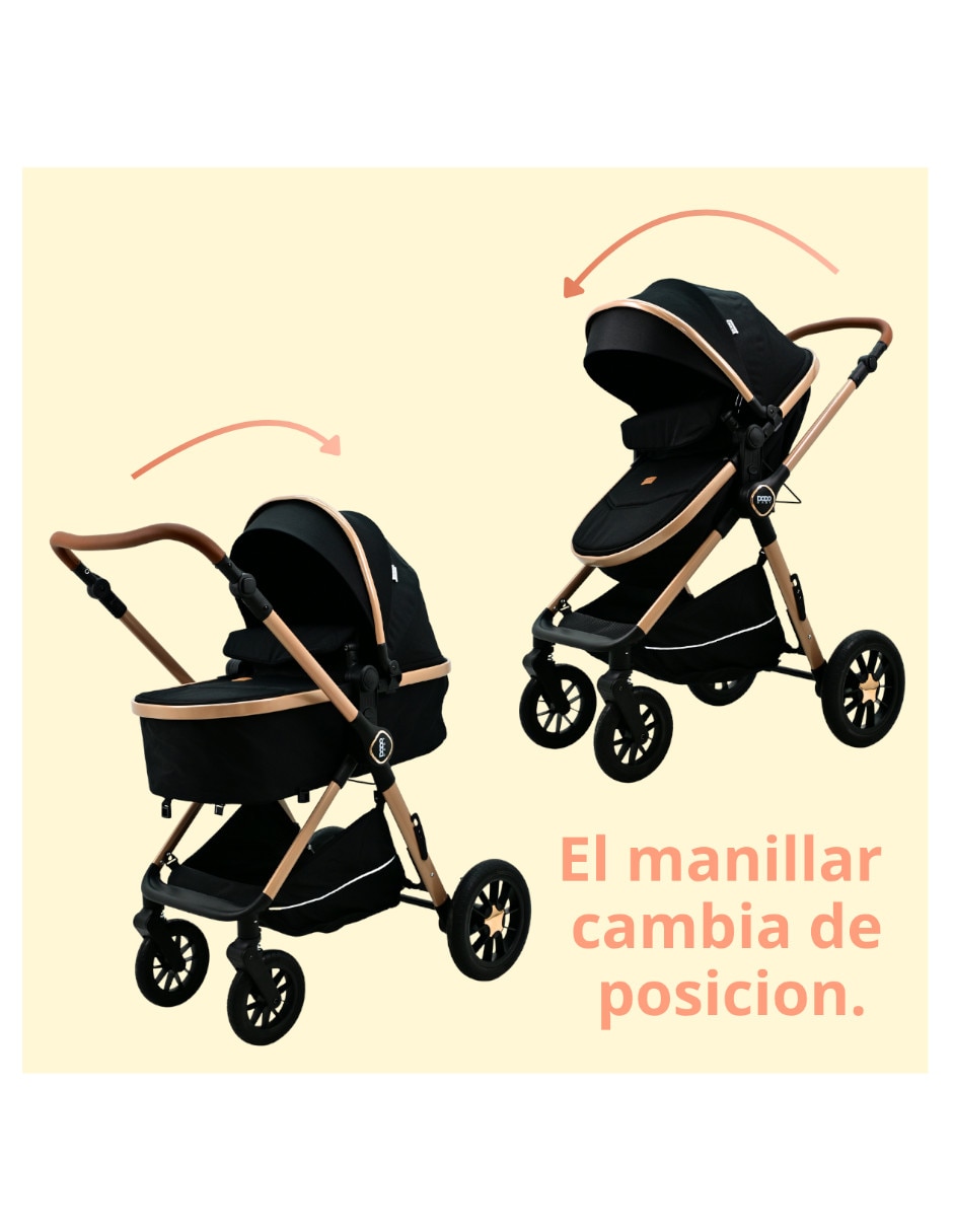 Carriola con portabebé Dodod Baby plegable