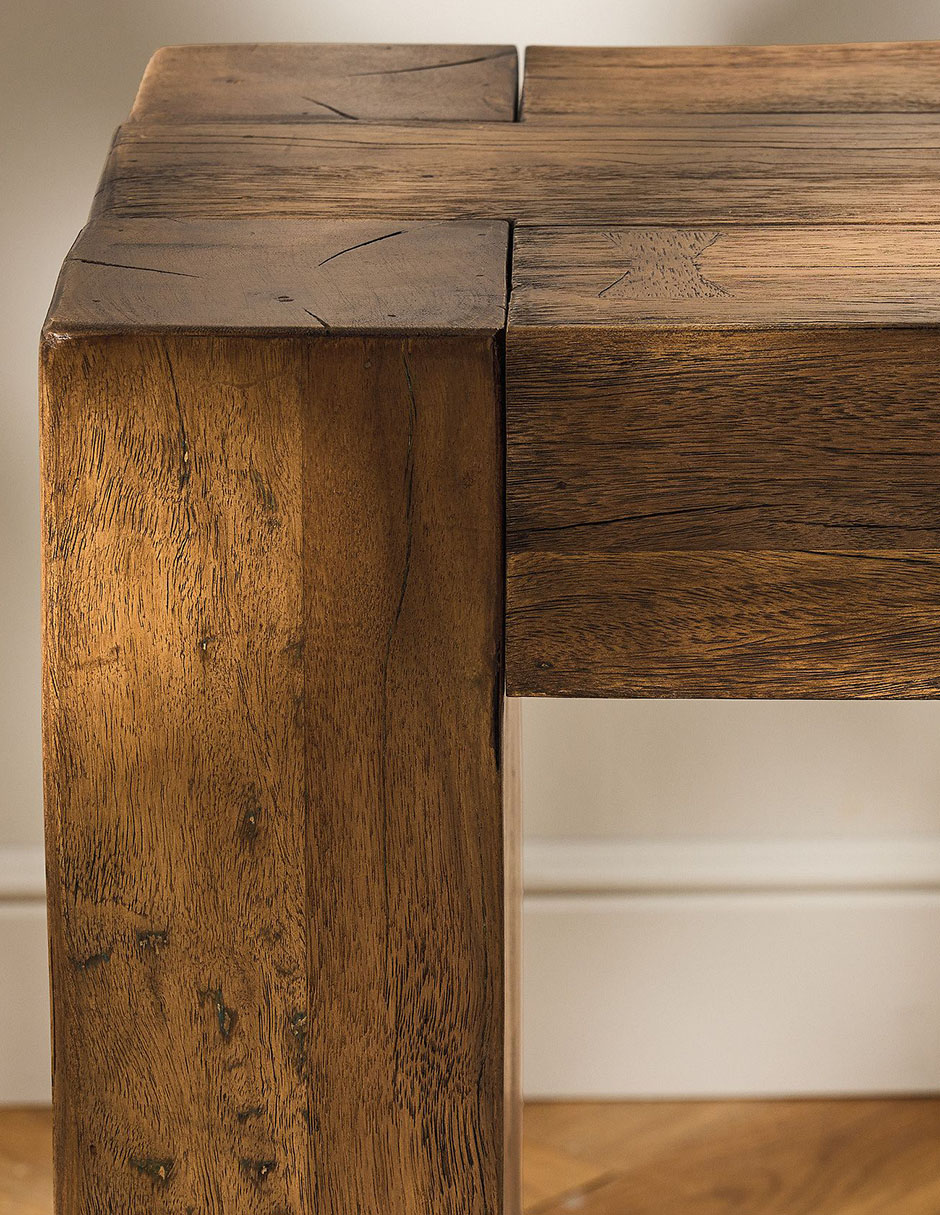 Mesa bozeman de madera 4