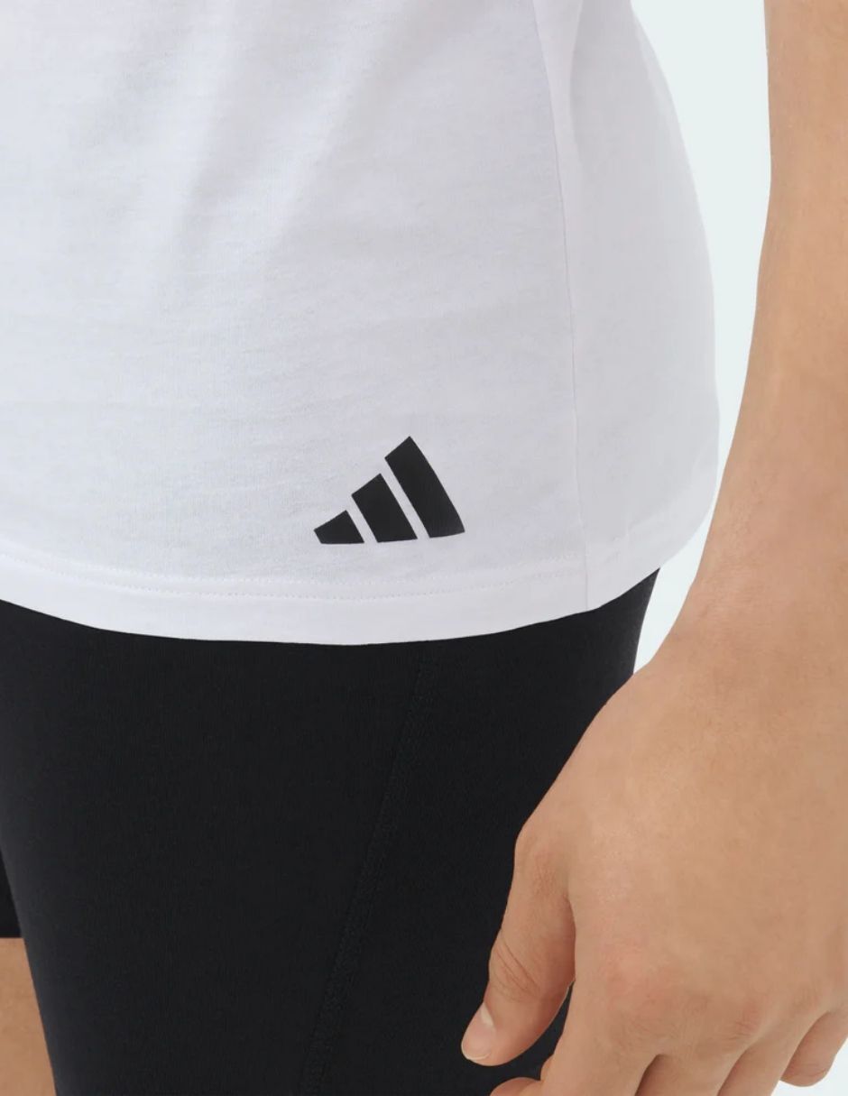 Camiseta adidas cuello redondo para hombre