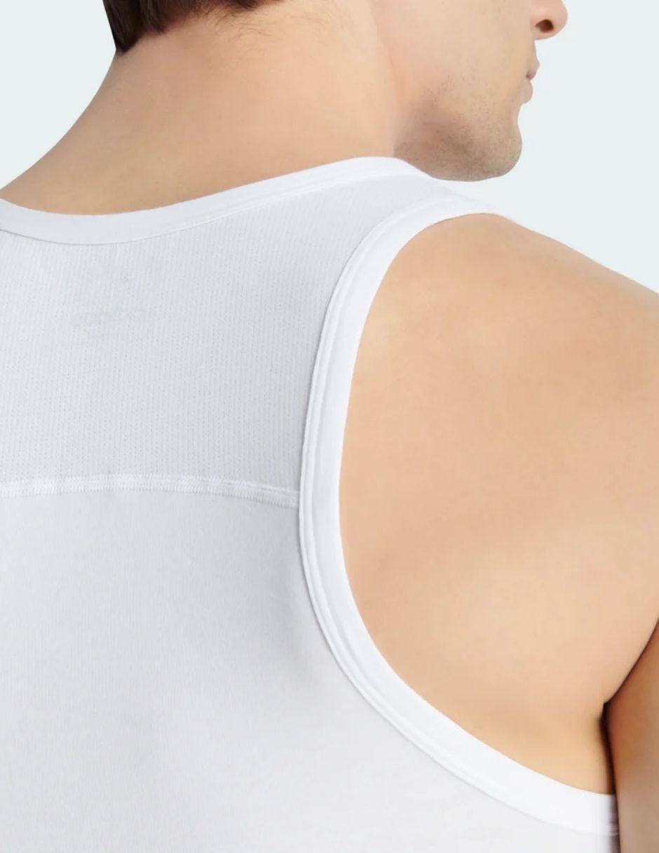 Camiseta adidas cuello redondo para hombre