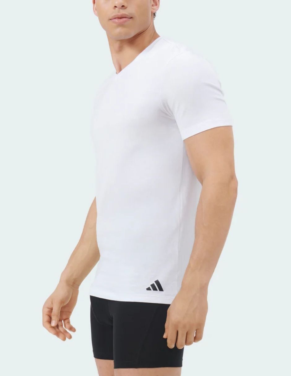 Set camiseta Adidas cuello V para hombre