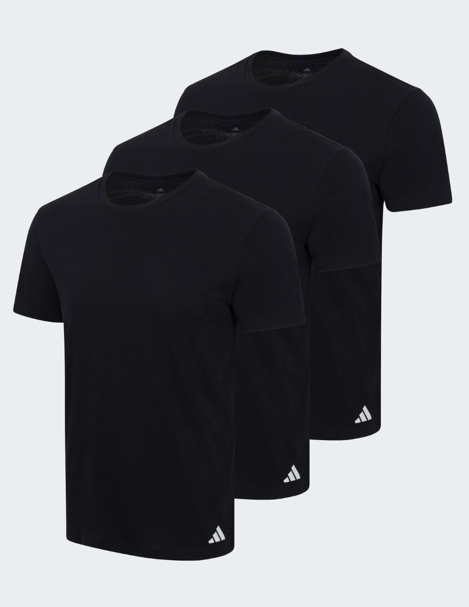 Camiseta adidas cuello redondo para hombre