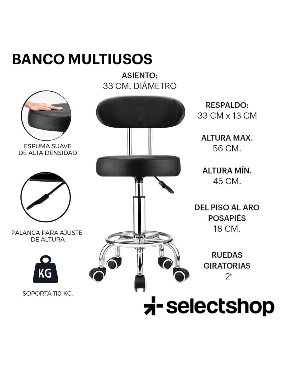 Banco ABS de Acero