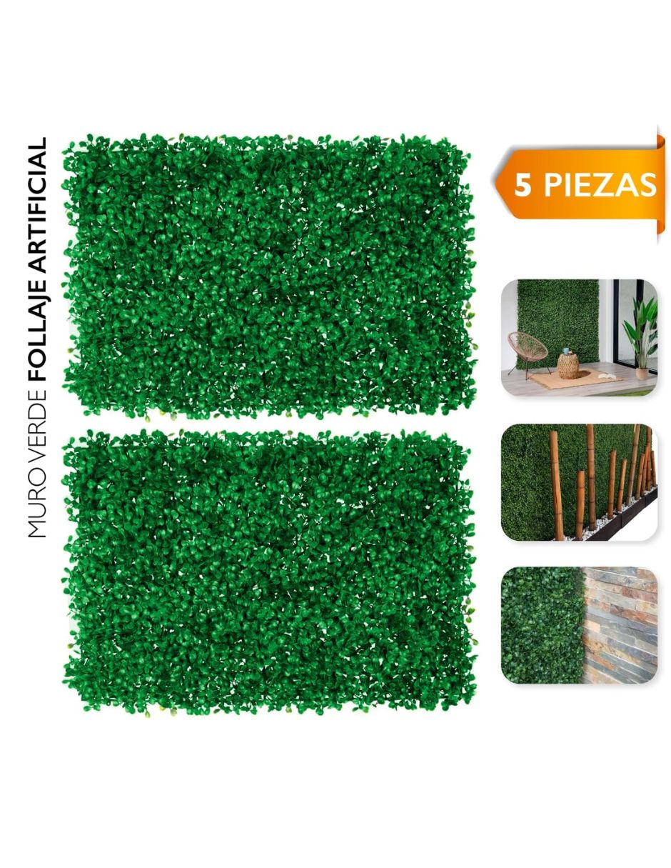 Muro verde ?SELECTSHOP con 5 piezas