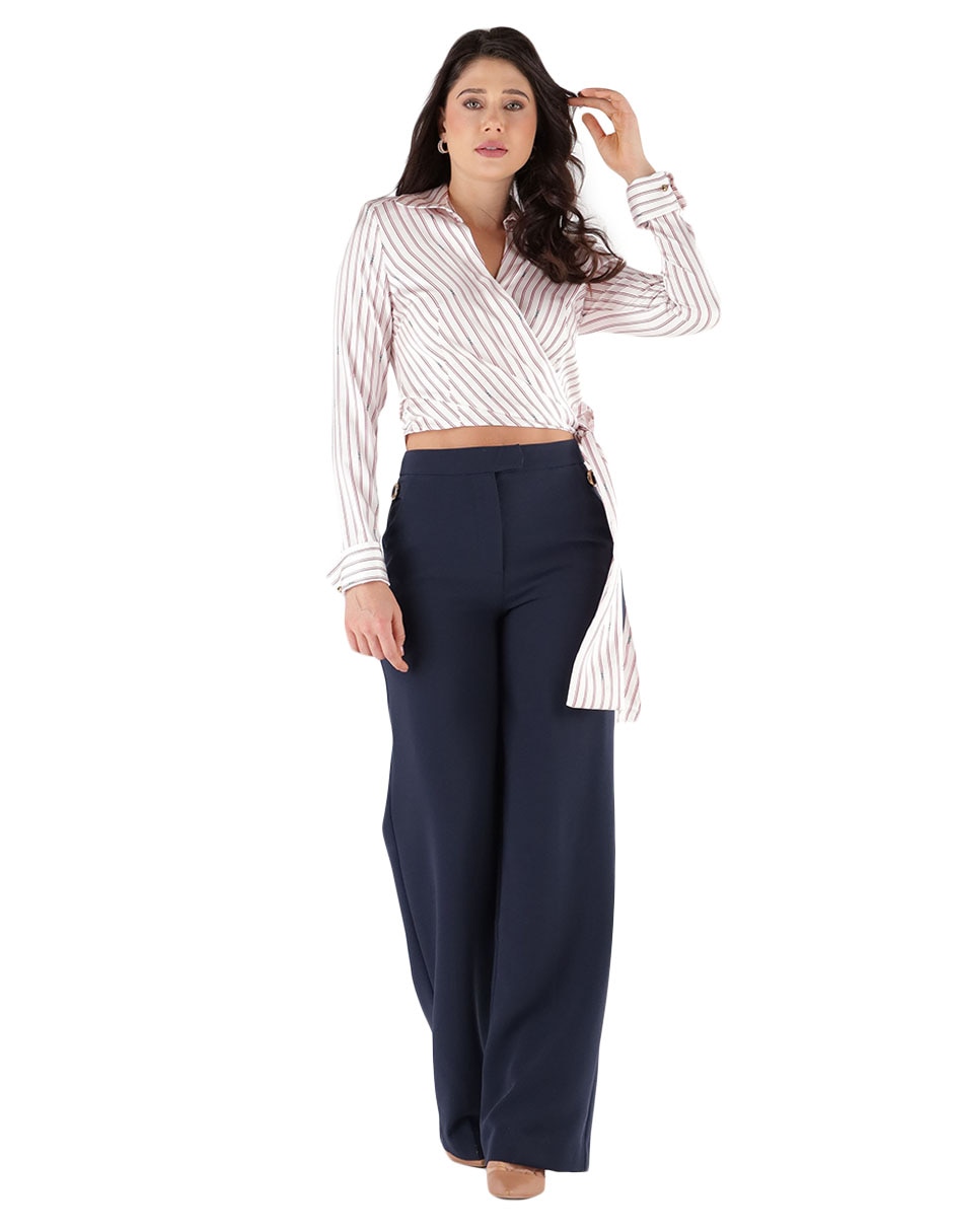 Camisa Marciano By Guess manga larga para mujer