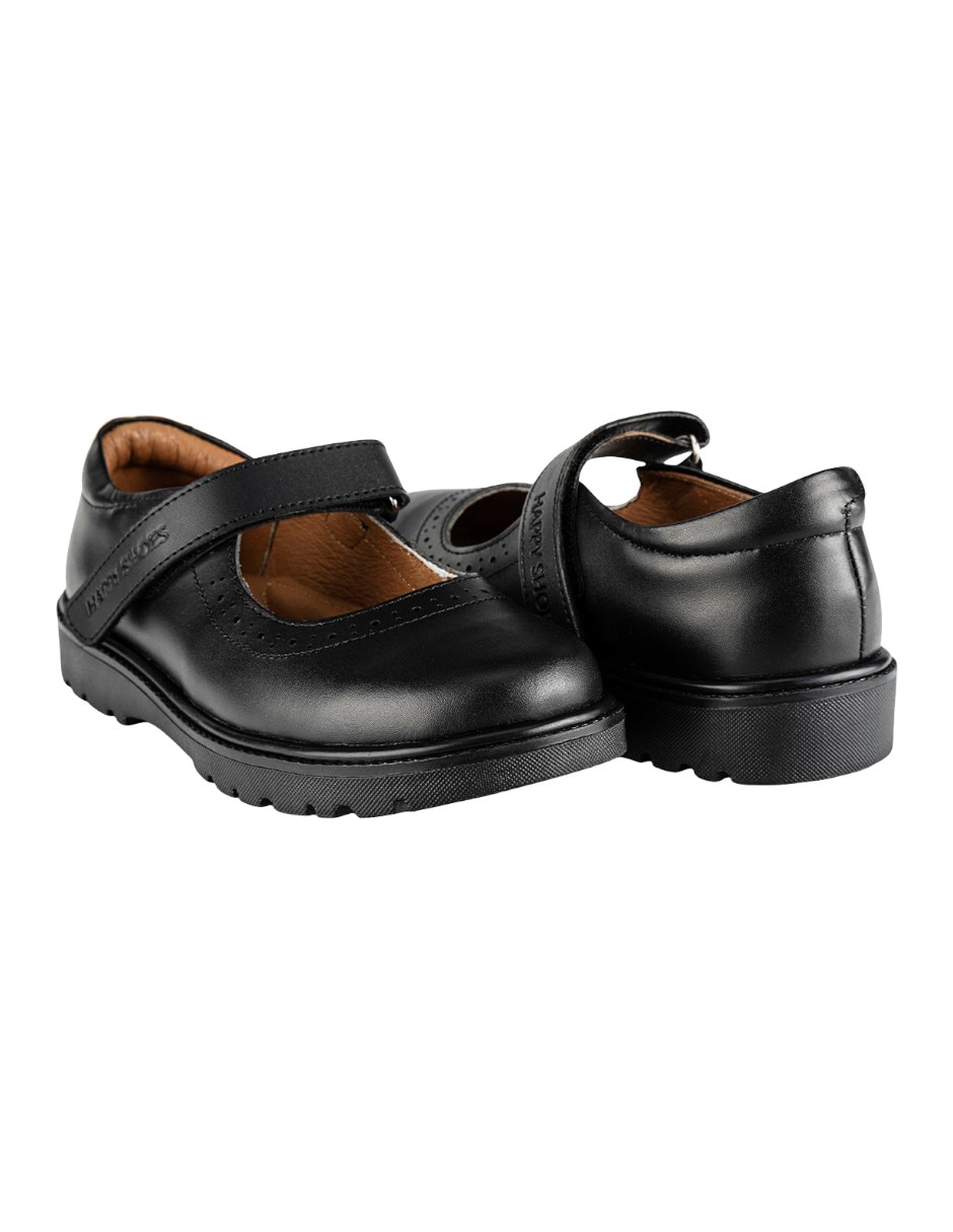 Zapato back to school de piel para niña 6