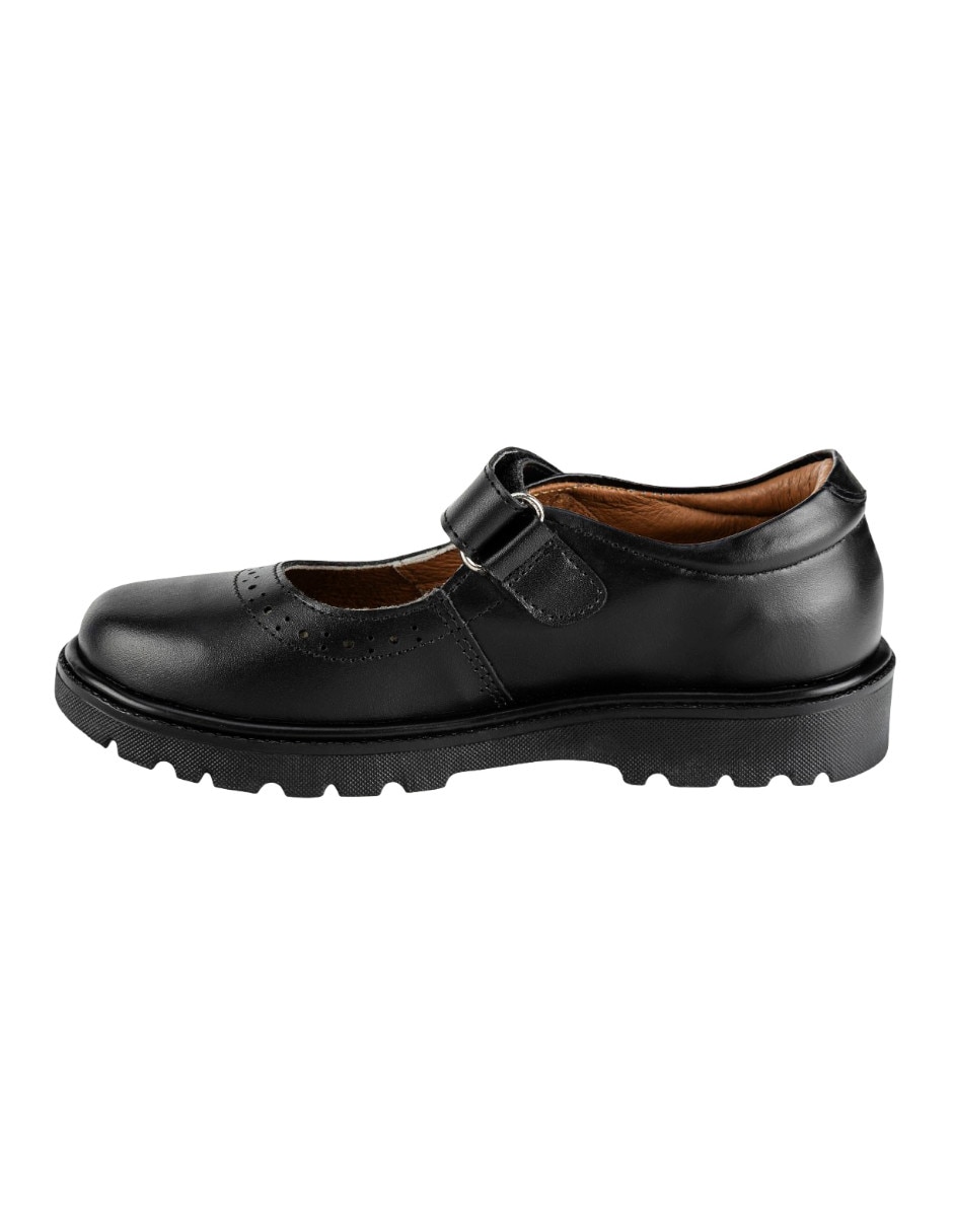 Zapato back to school de piel para niña 5