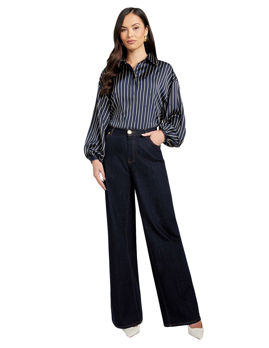 Camisa Marciano By Guess manga larga para mujer