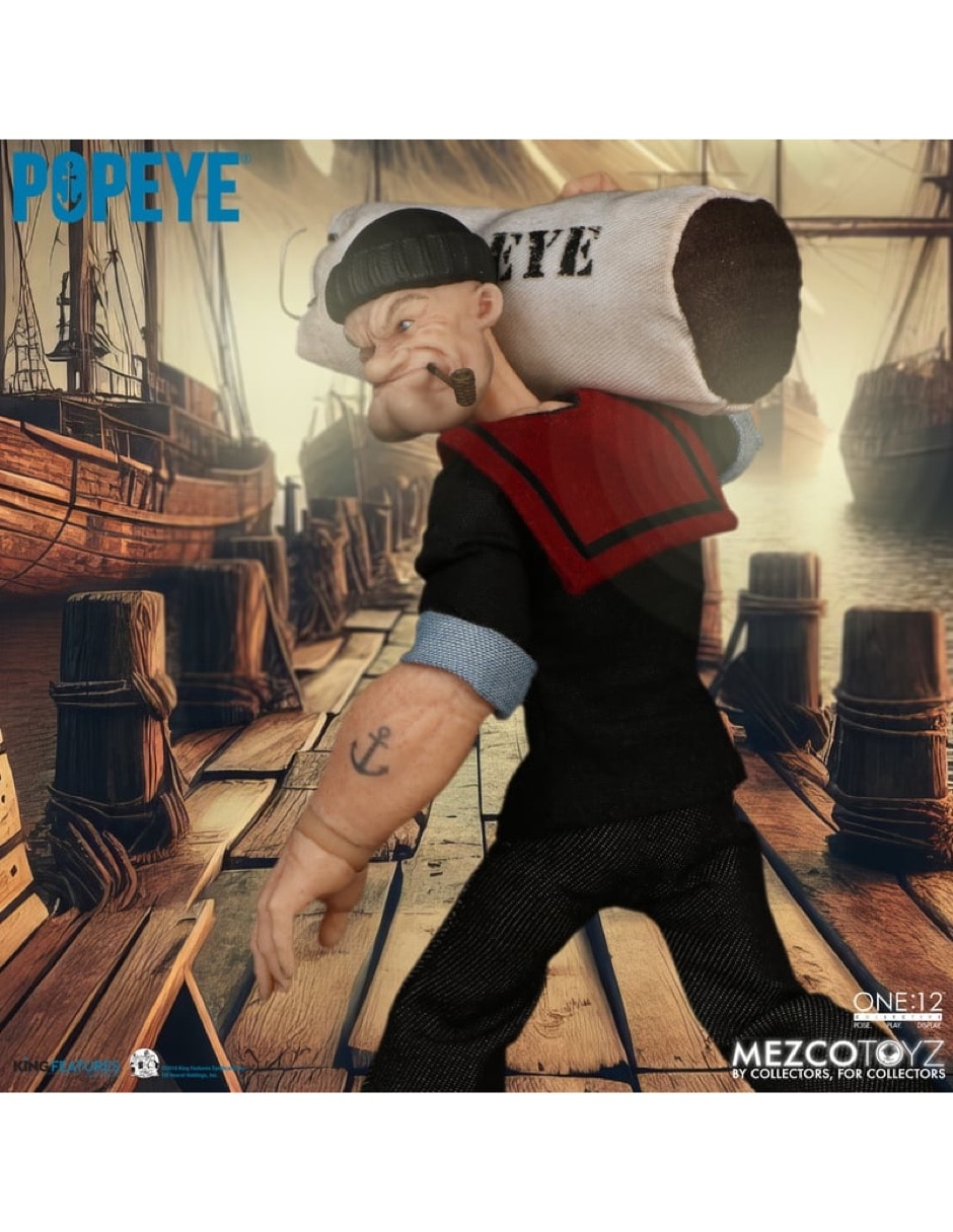 Figura de colección sítiene popeye mezco toyz