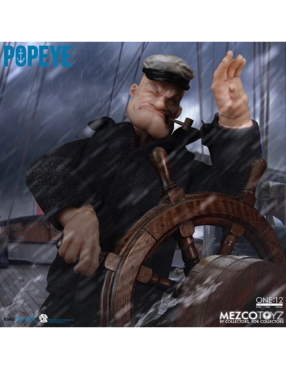 Figura de colección sítiene popeye mezco toyz