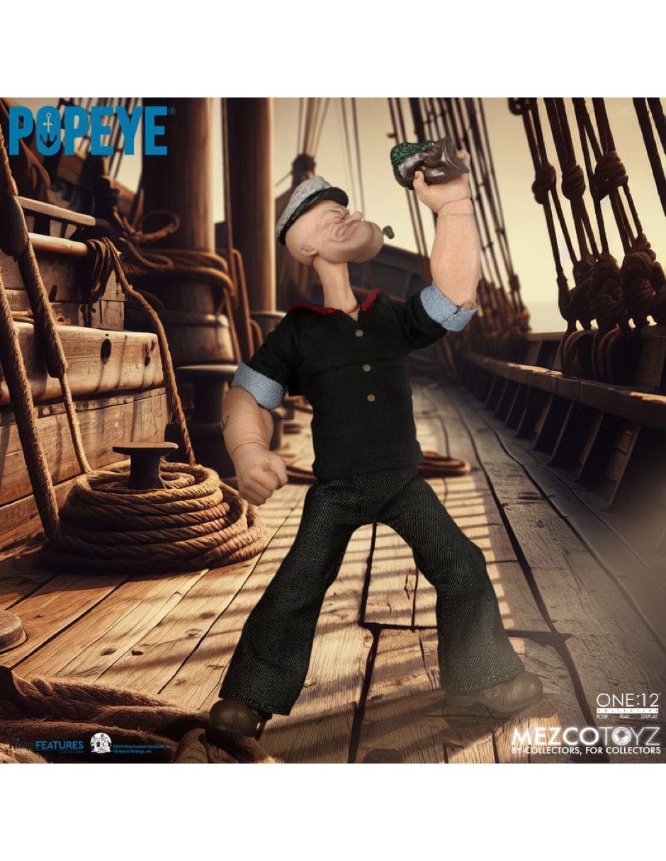 Figura de colección sítiene popeye mezco toyz