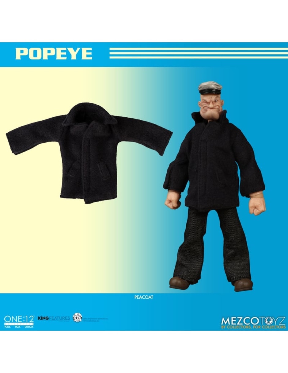 Figura de colección sítiene popeye mezco toyz