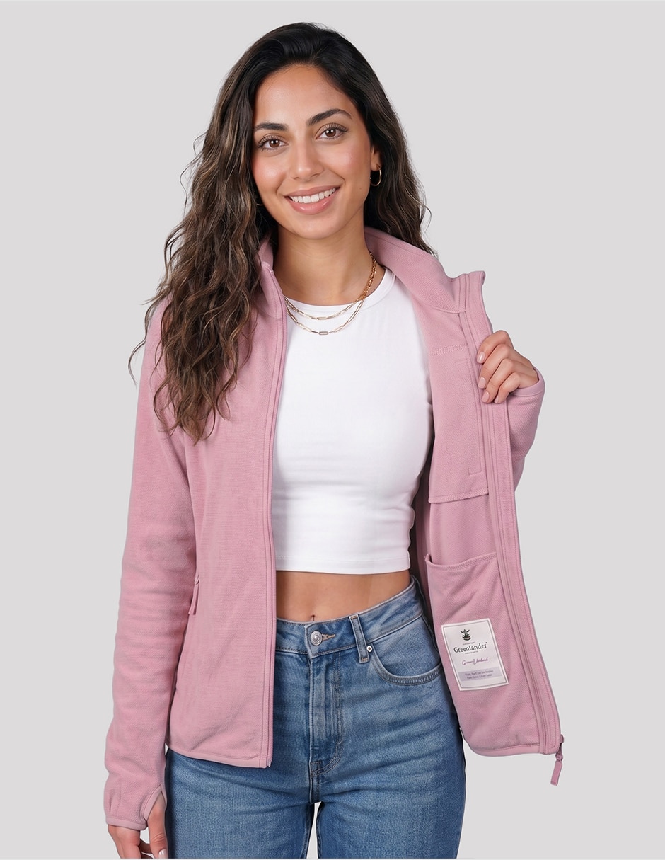 Sudadera con bolsillos Greenlander para mujer