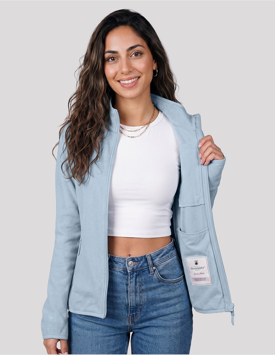 Sudadera con bolsillos para mujer 4