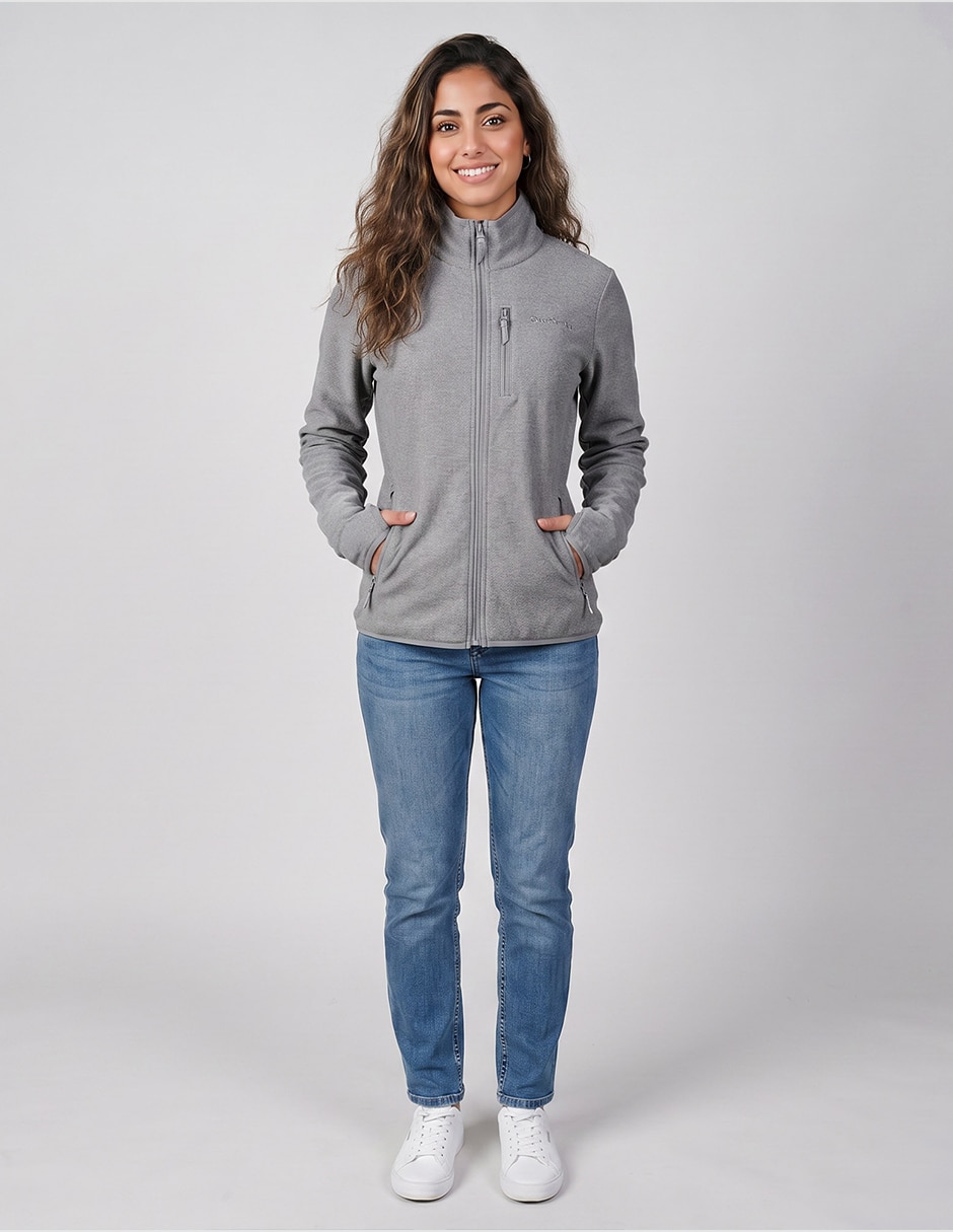 Sudadera con bolsillos para mujer 5