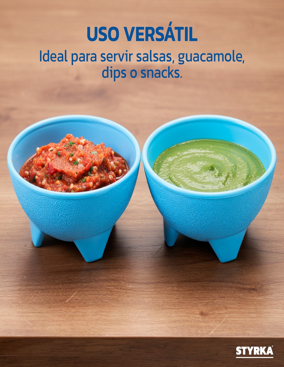 Molcajete styrka salsero
