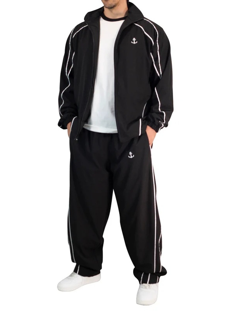 Conjunto deportivo straight con elástico para hombre 5