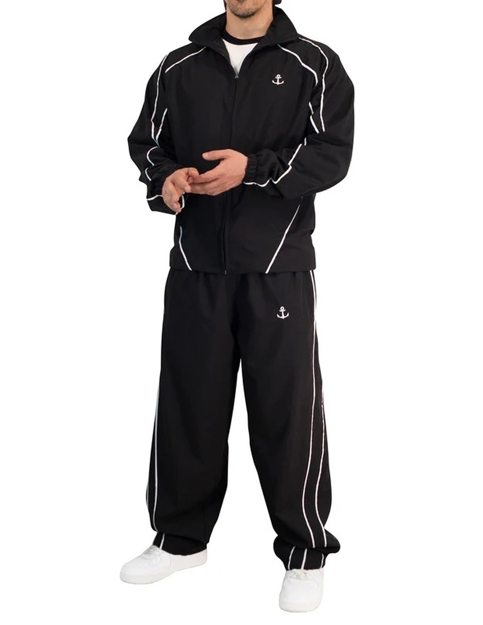 Conjunto deportivo straight con elástico para hombre 2