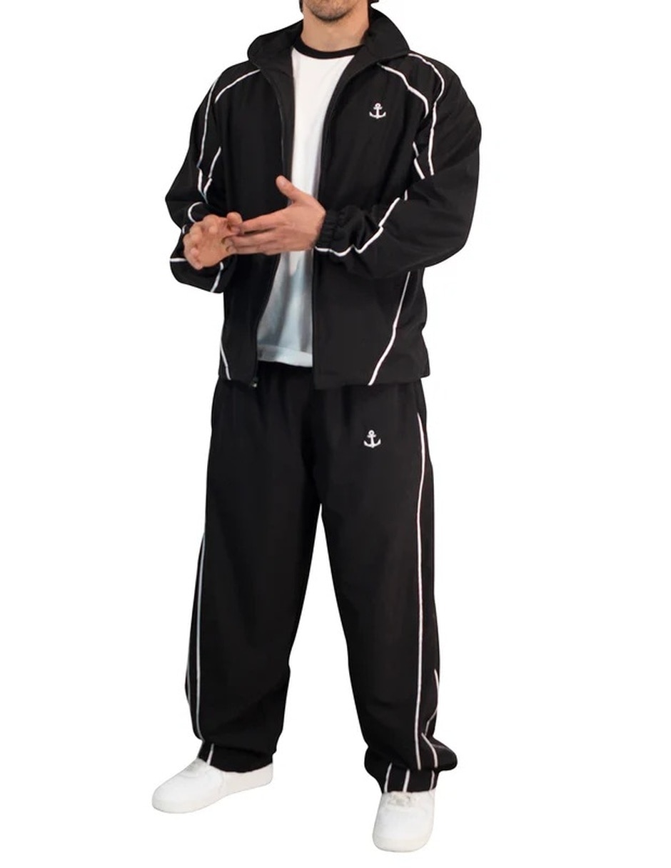 Conjunto deportivo straight con elástico para hombre 10