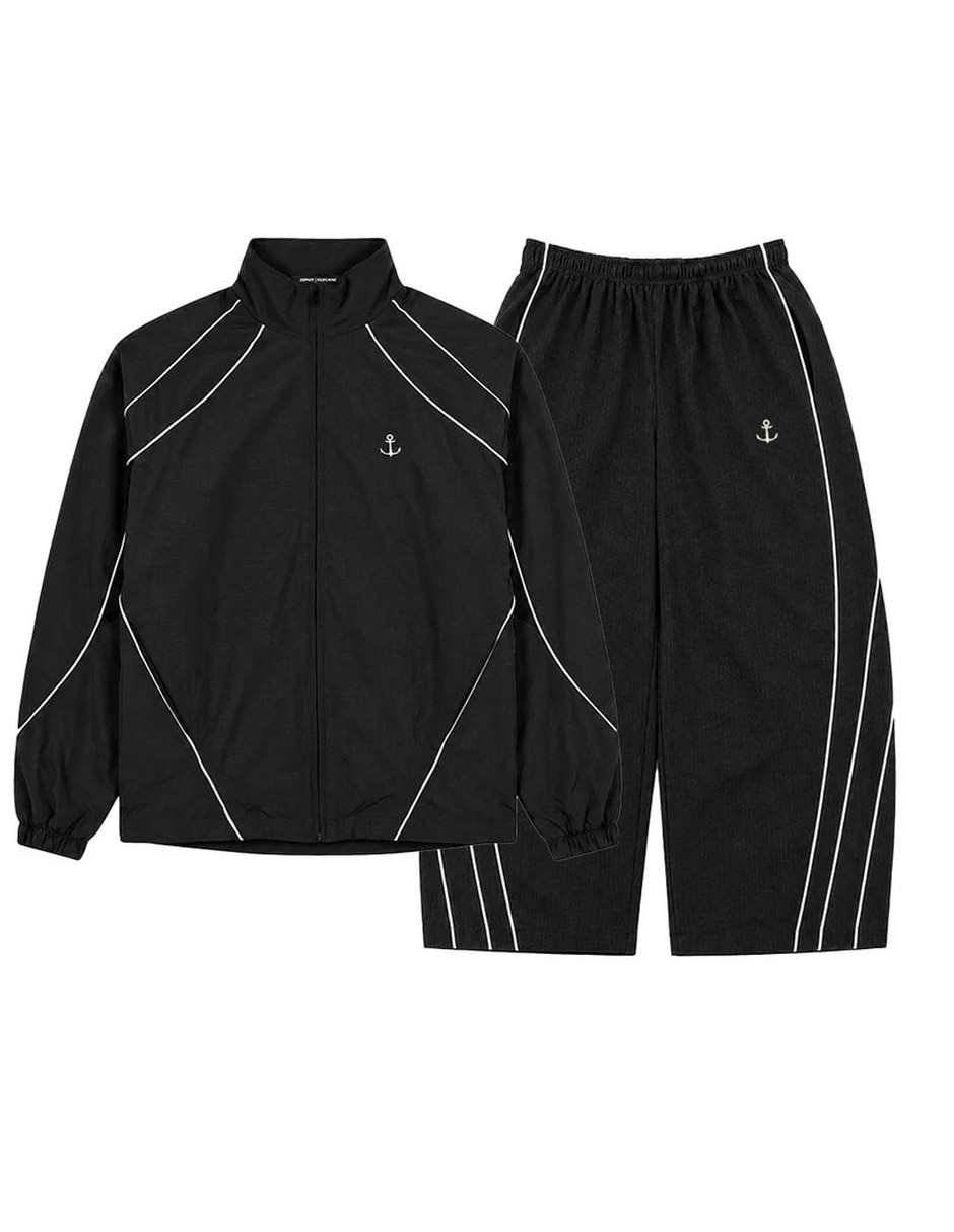 Conjunto deportivo straight con elástico para hombre 4