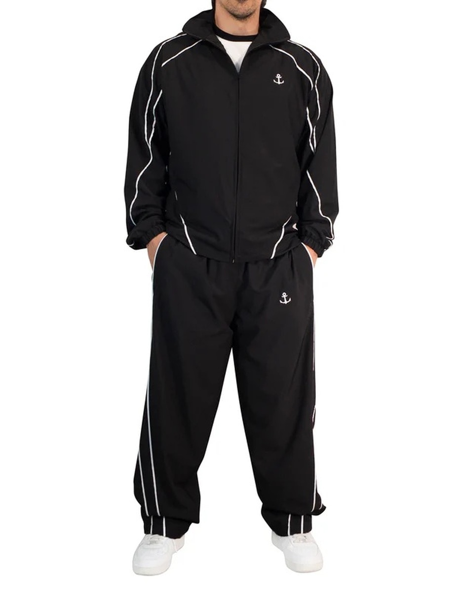 Conjunto deportivo straight con elástico para hombre 6