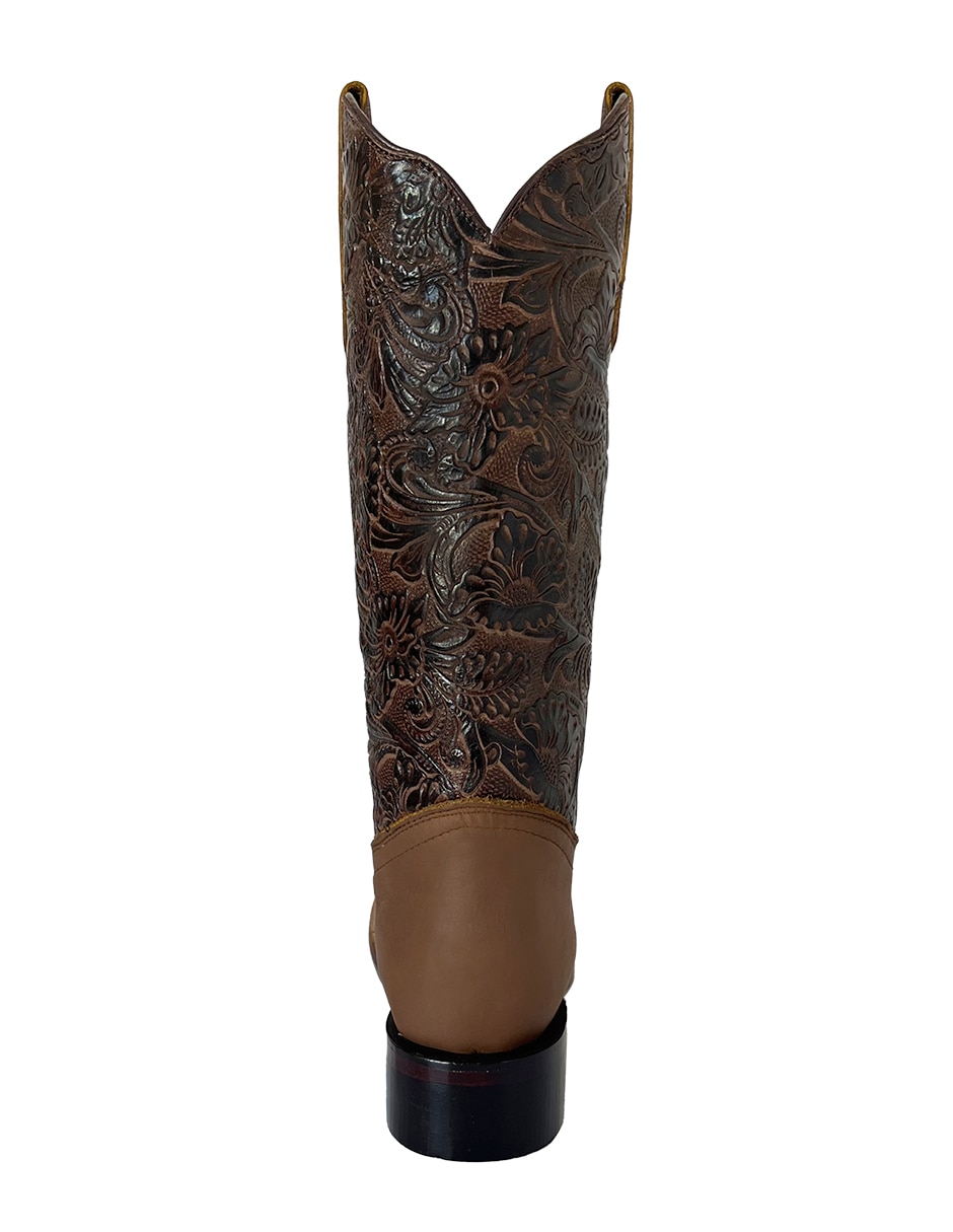 Bota cowboy media pierna Bdp Botas De Pedro de piel para mujer