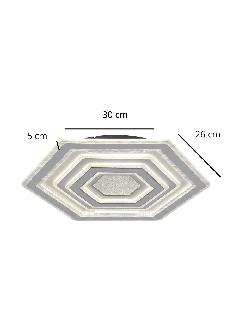 Plafón Iluminacion Luz Vic led