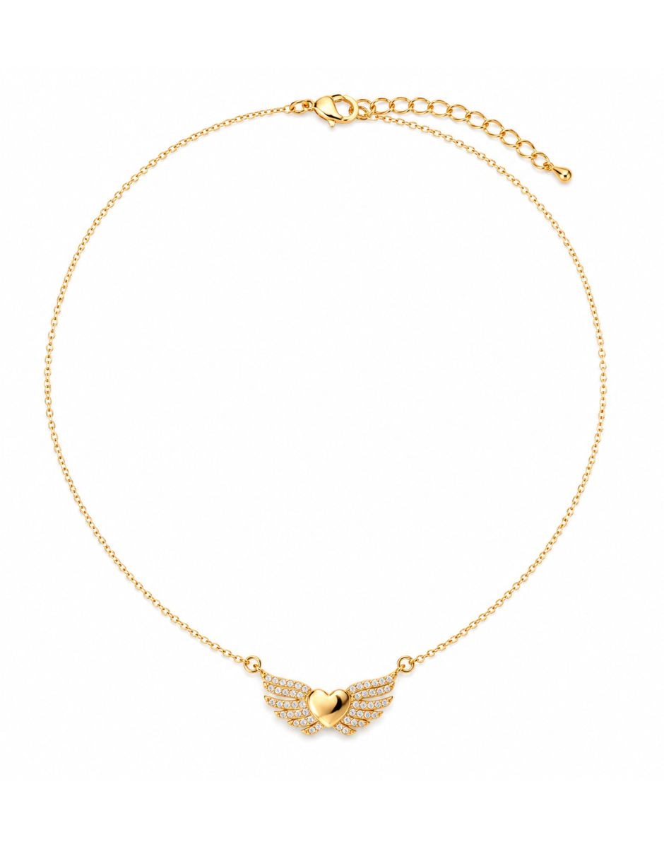 Collar de alas yoiko glow golden