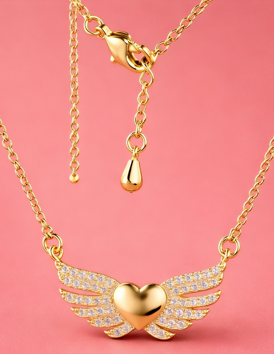 Collar de alas yoiko glow golden