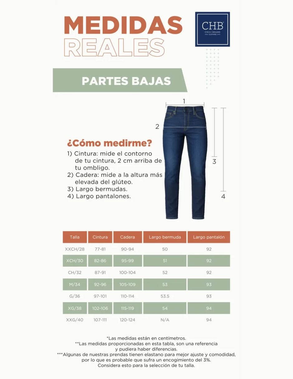 Bermuda de Algodón para hombre 5