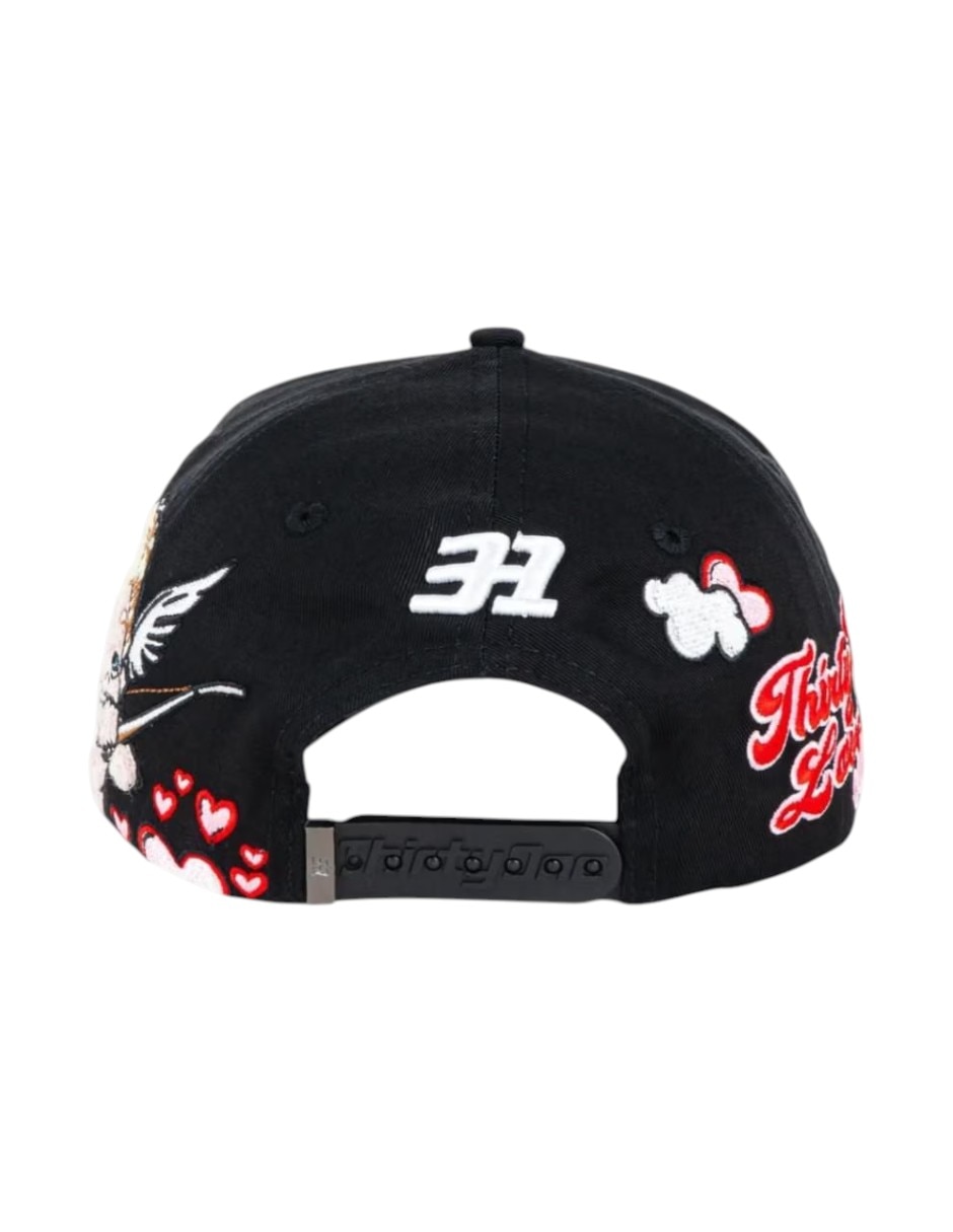 Gorra visera curva snapback para casual 31 hats la clouds in love para hombre