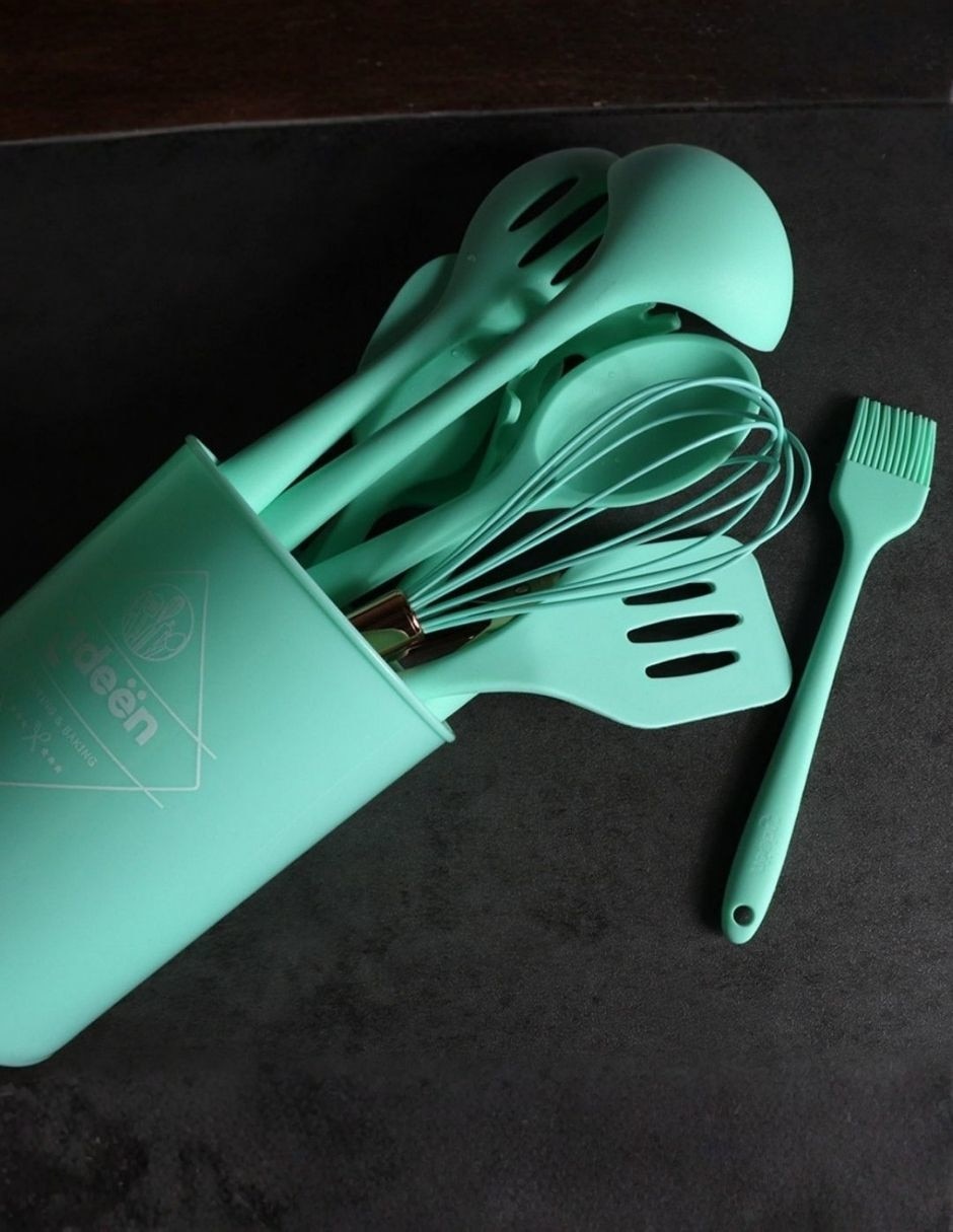 Set utensilios Ideèn de silicona 2