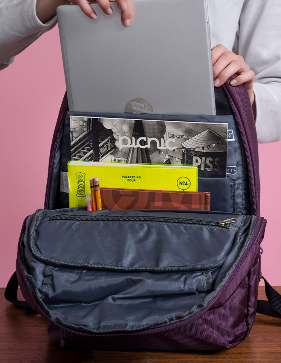 Mochila con portalaptop sarec unisex 2