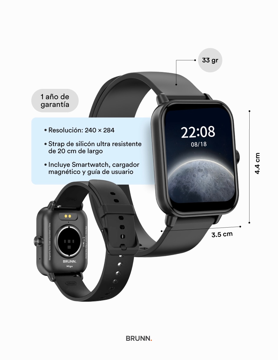 Kit Smartwatch swiss code Migo + Sora unisex