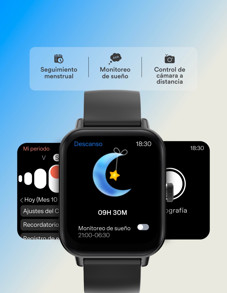 Kit Smartwatch swiss code Migo + Sora unisex