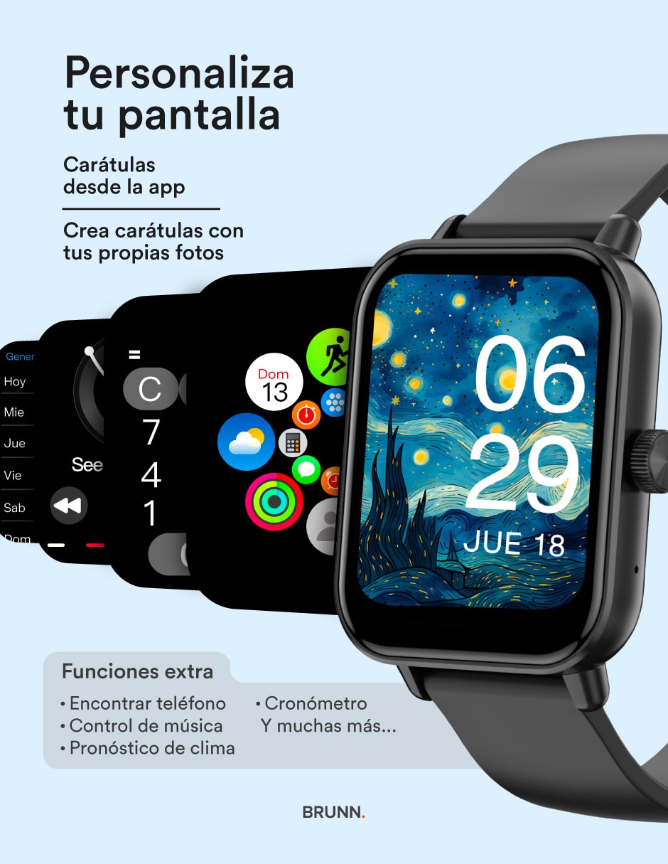 Kit Smartwatch swiss code Migo + Sora unisex