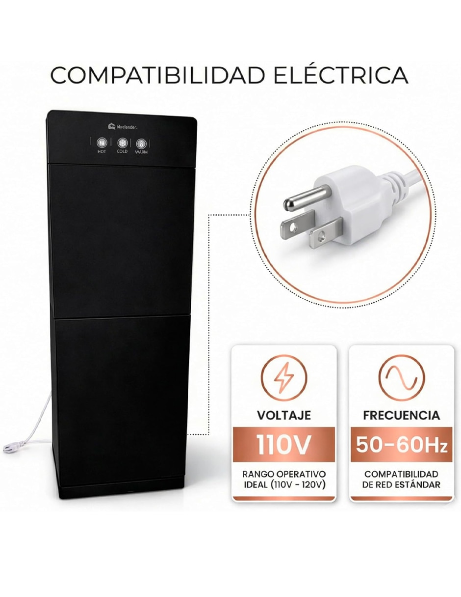 Dispensador de agua eléctrico Bluelander cbhh-0963