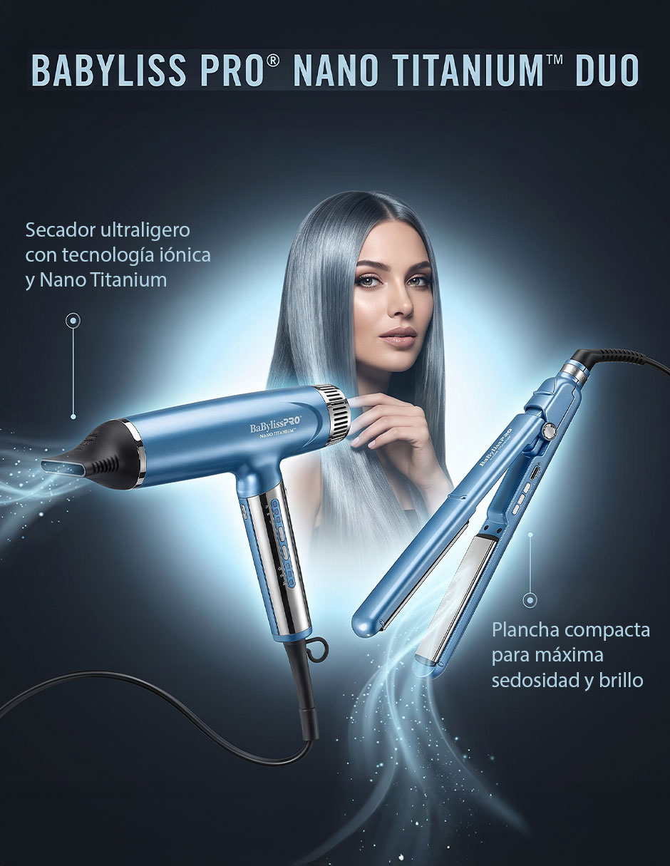 Secadora de cabello nanotitanium bntpp79 5