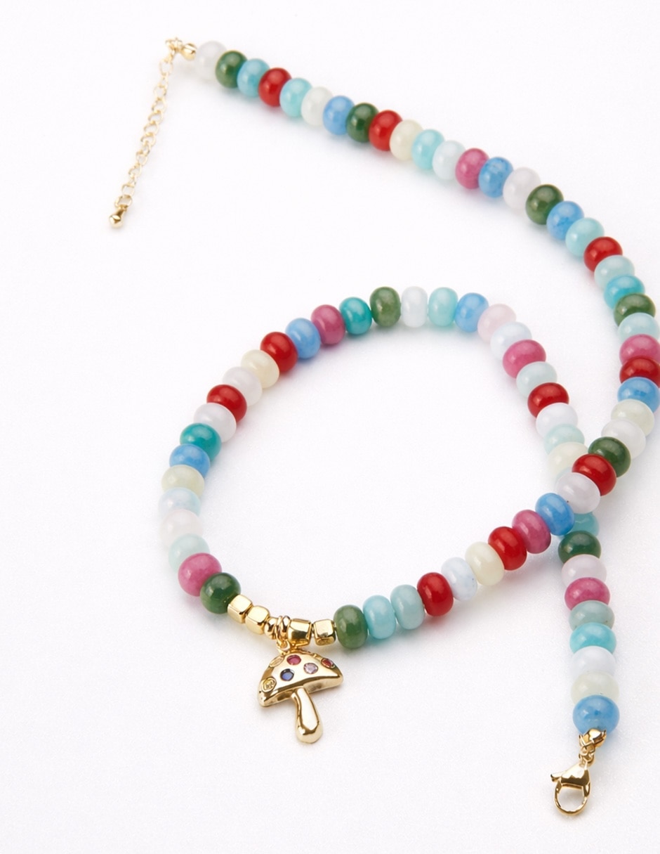 Collar de hongo yoiko amanite