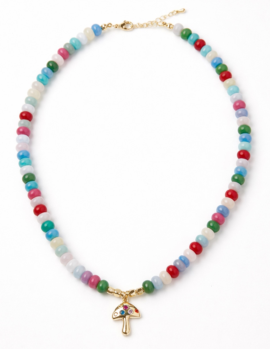 Collar de hongo yoiko amanite