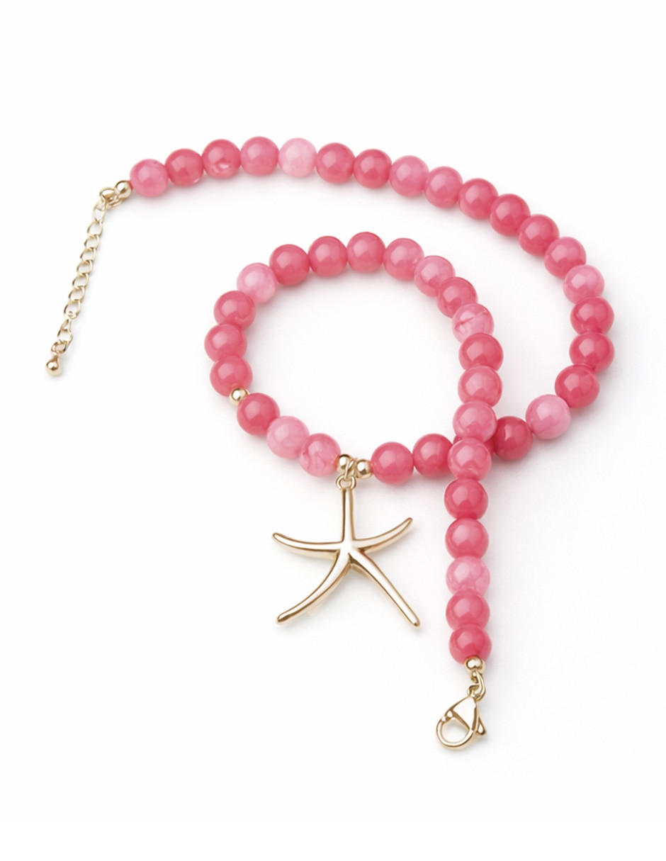 Collar de estrella de mar yoiko caroline 18 k