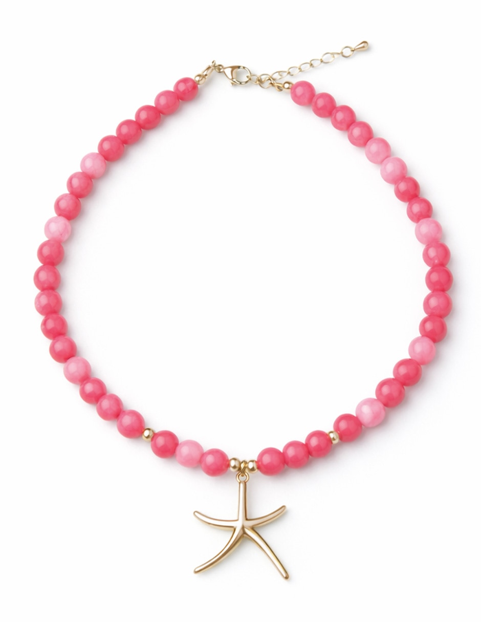 Collar de estrella de mar yoiko caroline 18 k