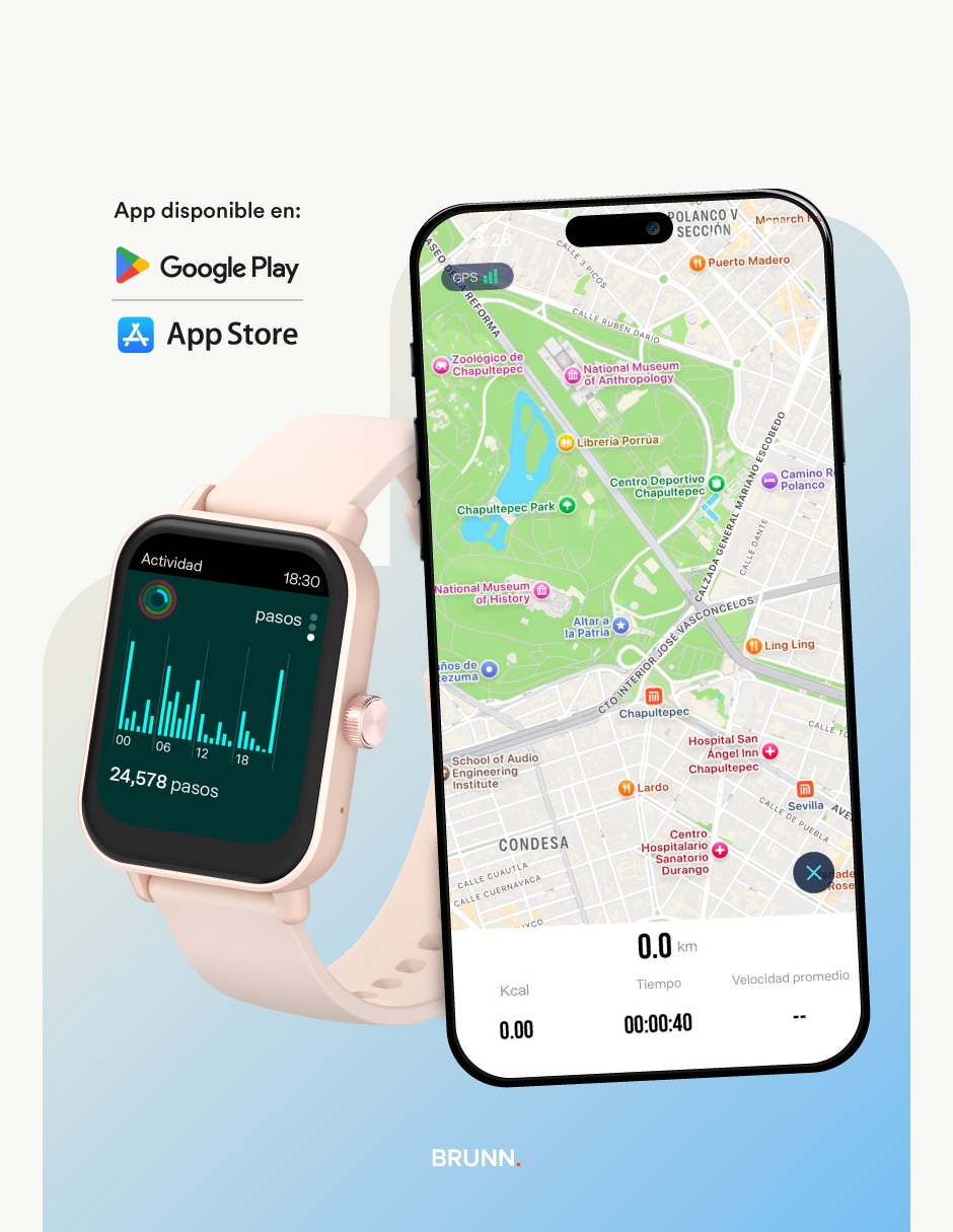 Kit Smartwatch swiss code Migo + Sora unisex